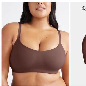 NWOT The One&Only Scoop Bra Sable Large